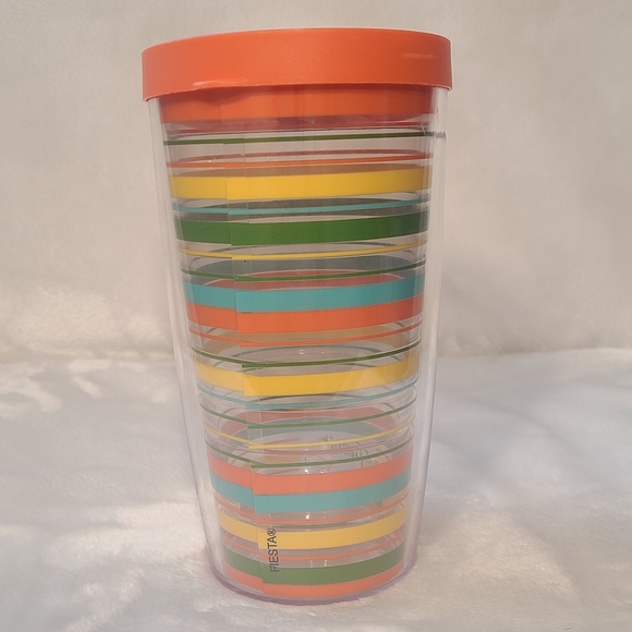 Tervis Fiestaware Tumbler With Lid - Picture 2 of 9